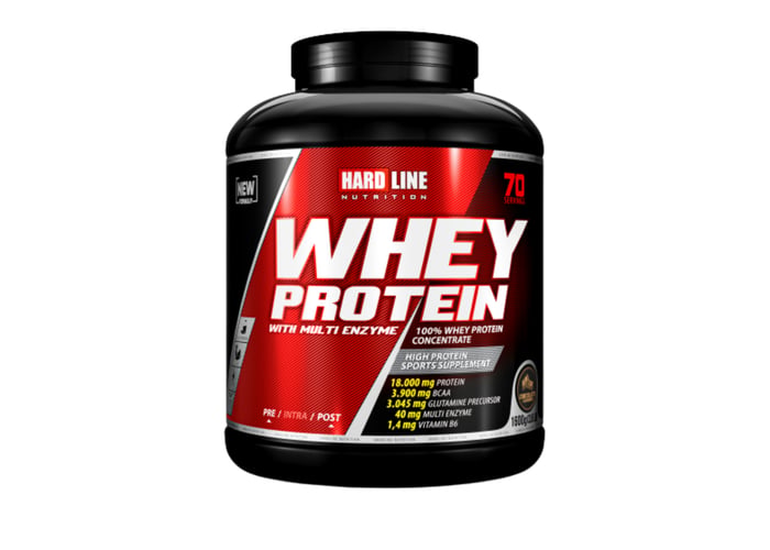 %100 Whey Protein Çikolata (1600gr) - Hardline