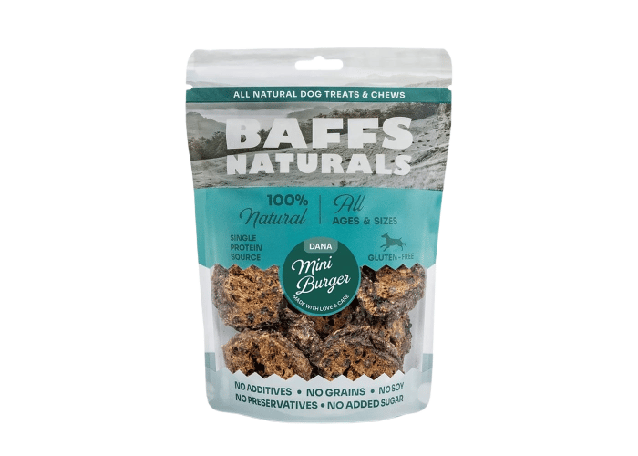 Baffs Naturals Dana Mini Burger Doğal Köpek Ödül Maması (100gr)