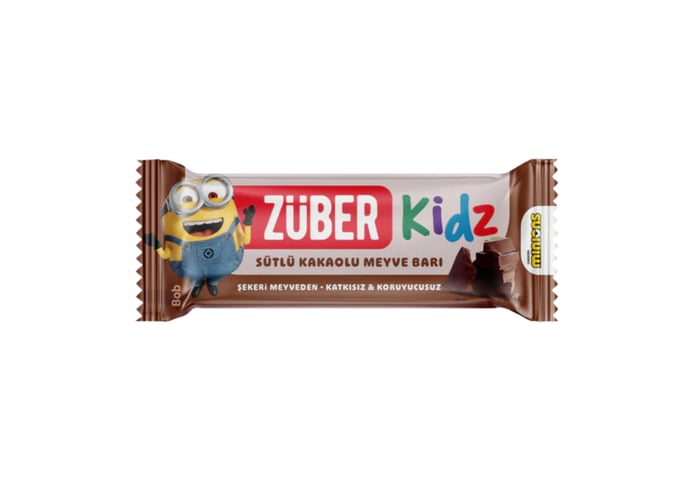 Kidz Sütlü Kakaolu Meyve Bar (25gr) - Züber