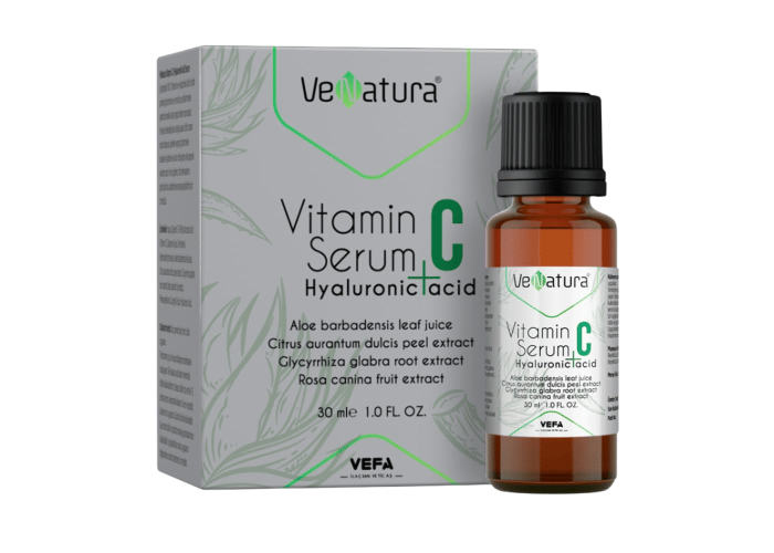 Vitamin C Hyaluronic Acid Serum (30ml) - Venatura