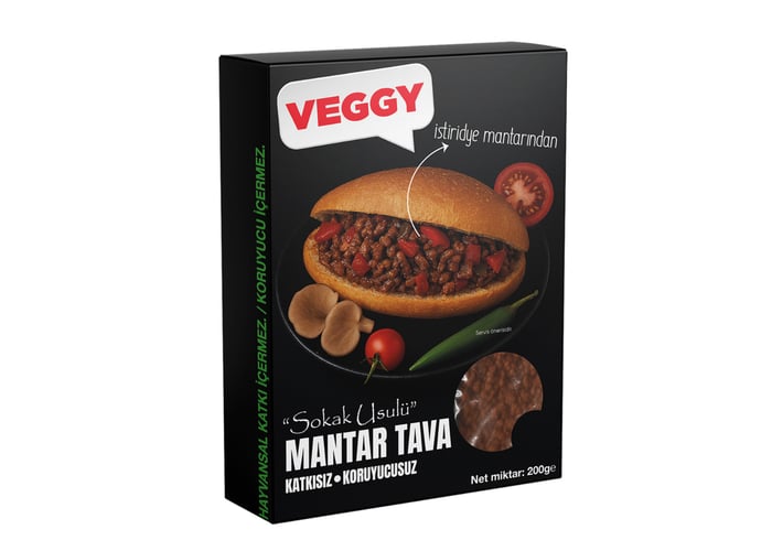 Sokak Usulü Mantar Tava (200gr) - Veggy