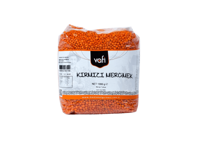 Mardin Kırmızı Mercimek (1000gr) - Memleket Gurmesi
