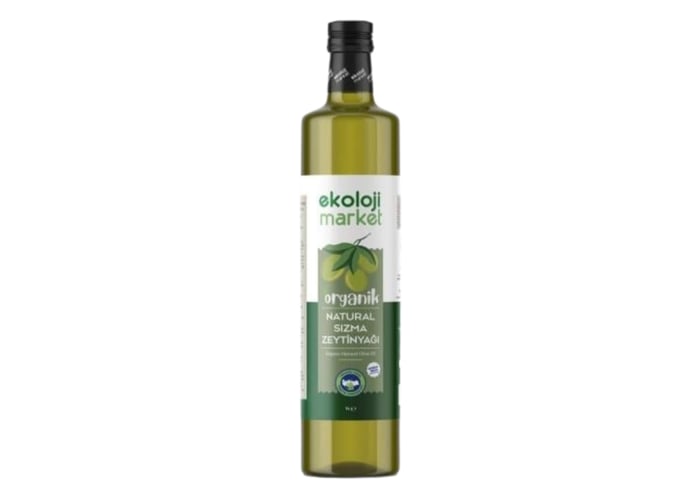 Organik Soğuk Sıkım Zeytinyağı (Cam Şişe, 1lt) - Ekoloji Market