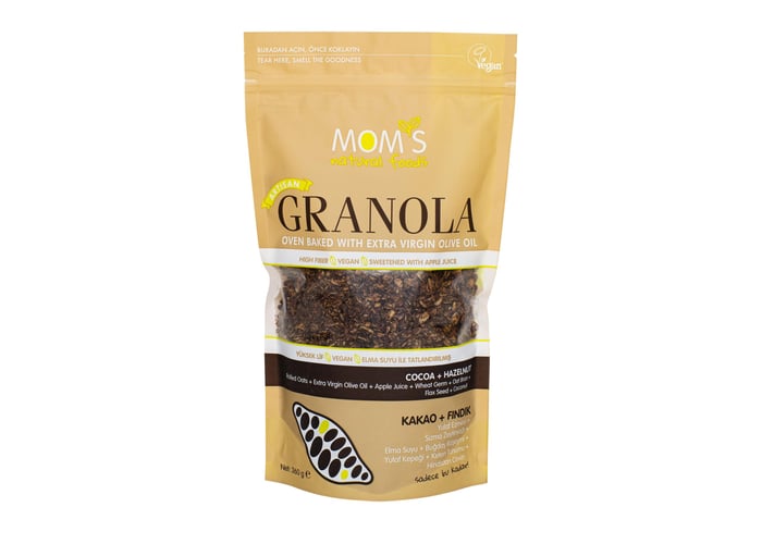 Kakao ve Fındık Granola (360gr) - Mom’s