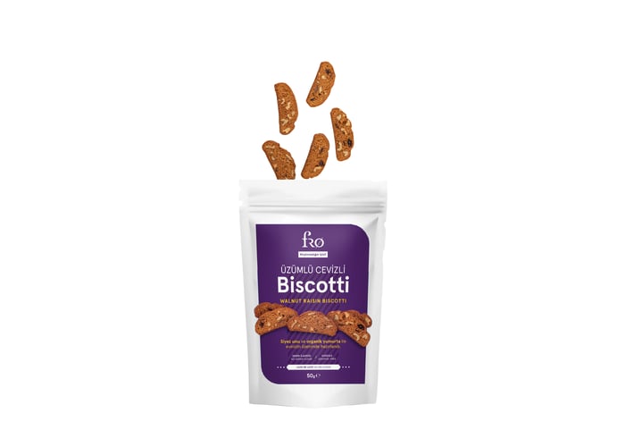 Üzümlü Cevizli Biscotti (50gr) - Fro