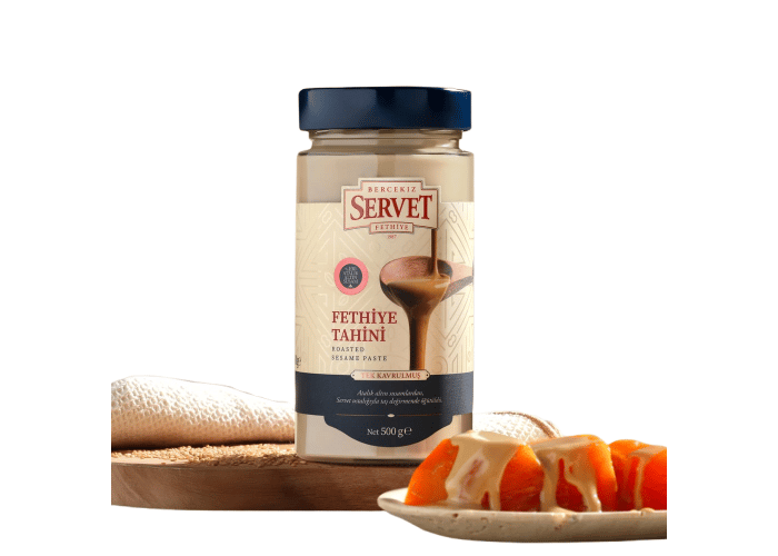 Tek Kavrulmuş Taze Fethiye Tahini (500gr) - Servet