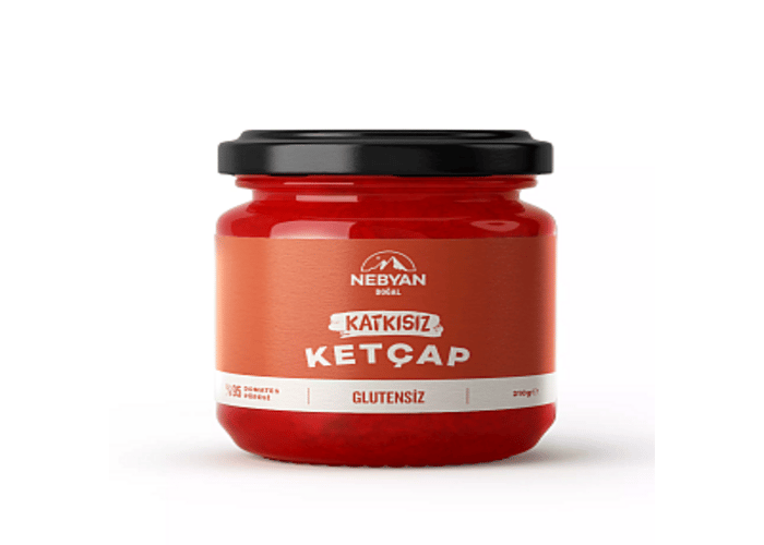 Nebyan Katkısız Ketçap (210gr) - Nebyan Doğal