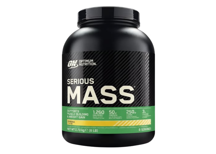 Serious Mass Gainer Muz (2721gr) - Optimum Nutrition