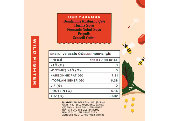 Propolisli Kuşburnu Çayı (250ml) - The Good Wild