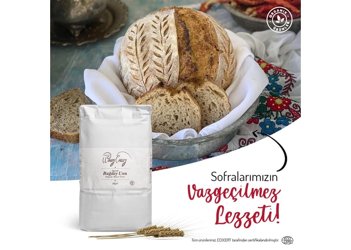 Organik Buğday Unu (1kg) - Organic Windy Valley