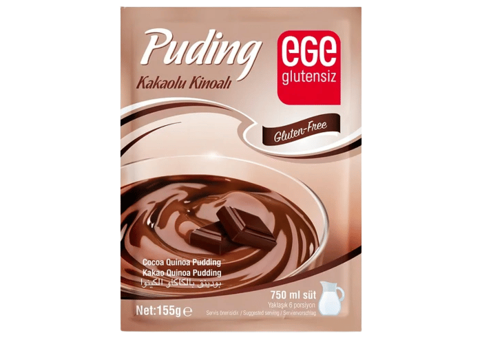 Kakaolu Puding (Glutensiz, 145gr) - Ege Glutensiz