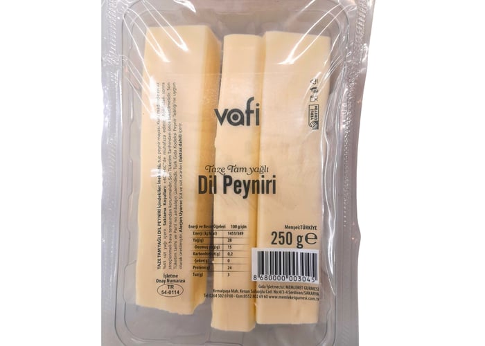 Gurme Dil Peyniri (250gr) - Vafi