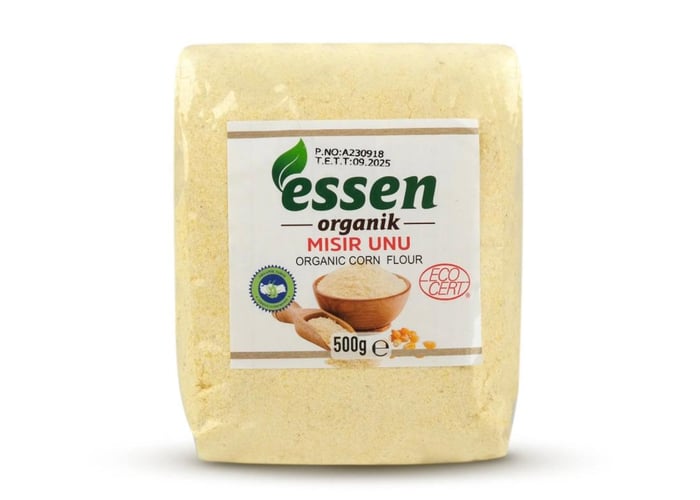 Organik Mısır Unu (500gr) - Essen Organik