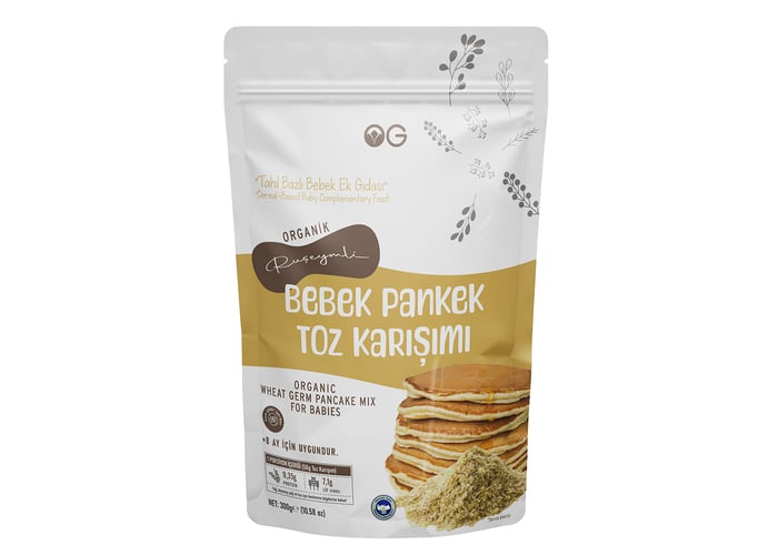 Organik Ruşeymli Bebek Pankek Toz Karışımı (300gr) - Og Natural