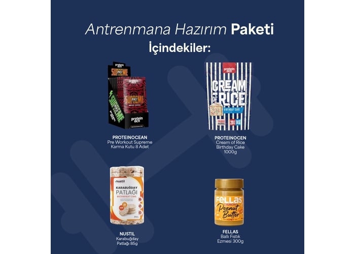 Antrenmana Hazırım Paketi - Özel Paketler
