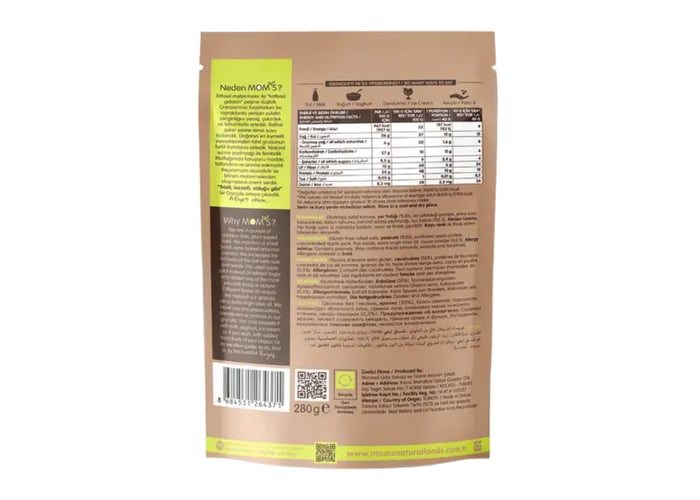 Foods Yer Fıstığı Granola (280gr) - Mom’s Natural