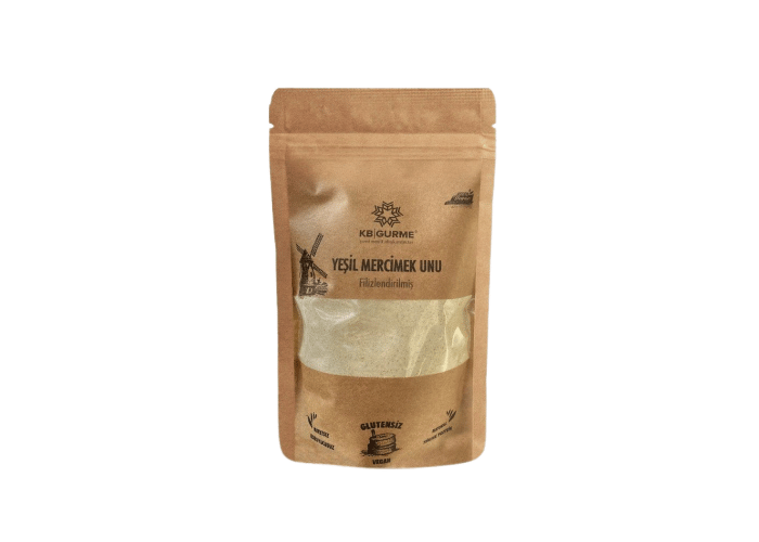 Yeşil Mercimek Unu (500gr) - KB Gurme