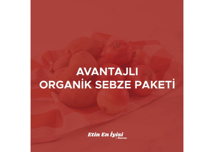 Avantajlı Organik Sebze Paketi - Organik Sebze Meyve