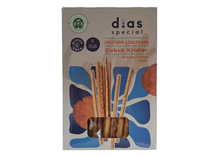 Dias Special Düşük Proteinli Çubuk Kraker (70gr)