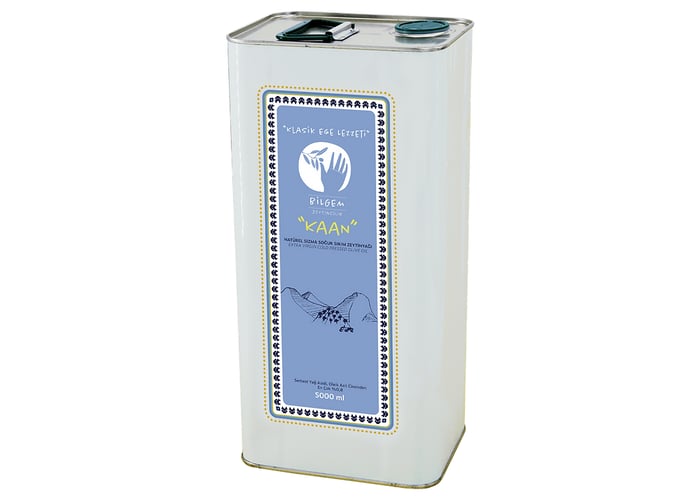Kaan Erken Hasat Naturel Sızma Zeytinyağı (5lt, Soğuk Sıkım) - Bilgem Zeytincilik