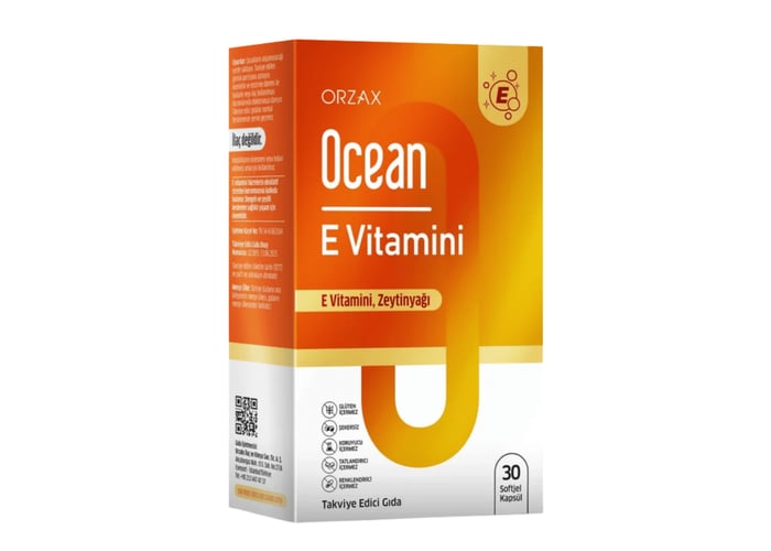 Ocean E Vitamini (30 kapsül) - Orzax