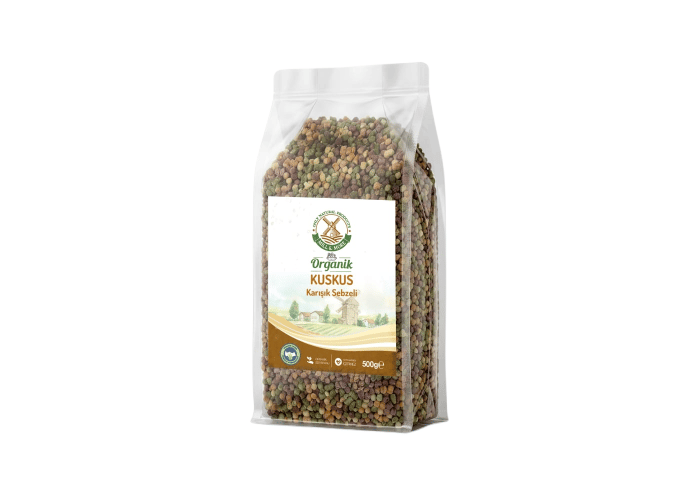 Organik Karışık Sebzeli Kuskus (500gr) - Mill & More