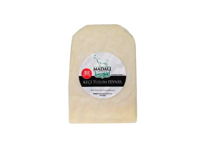 Keçi Tulum Peyniri (250gr, Sade, %100 Keçi Sütü) - Madalı