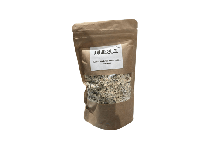 Kahvaltılık Gevrek (Kakao, H.Cevizi, Kiya Tohumlu, 400gr) - Vafi