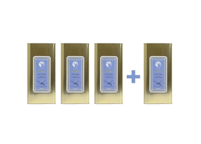 Kaan Organik Olgun Hasat Zeytinyağı (4 adet x 5lt, Soğuk Sıkım) - Bilgem Zeytincilik
