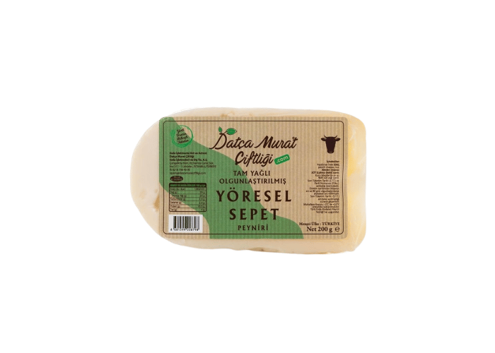 Tam Yağlı Sepet Peyniri (200gr) - Datça Murat Çiftliği
