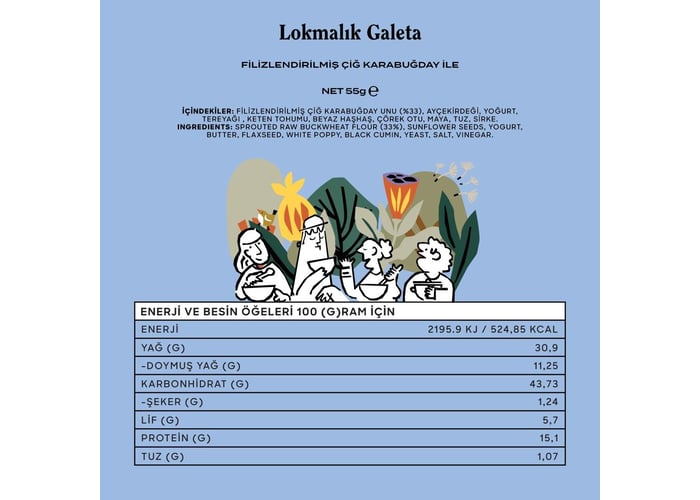 Lokmalık Galeta (55gr) - The Good Wild