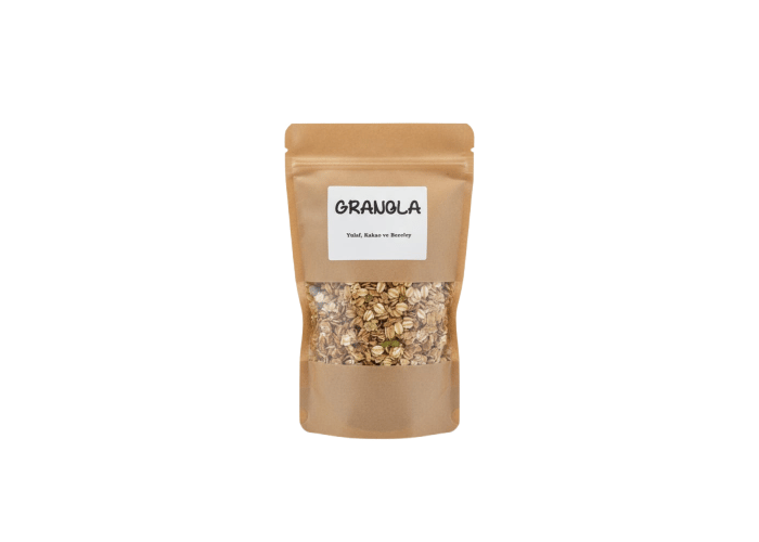 Granola Kahvaltılık Gevrek (Yulaf, Kakao, Bezelye, 300gr) - Vafi