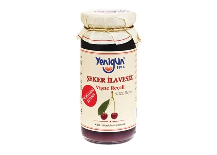 Vişne Reçeli (Şekersiz, 290gr) - Yenigün