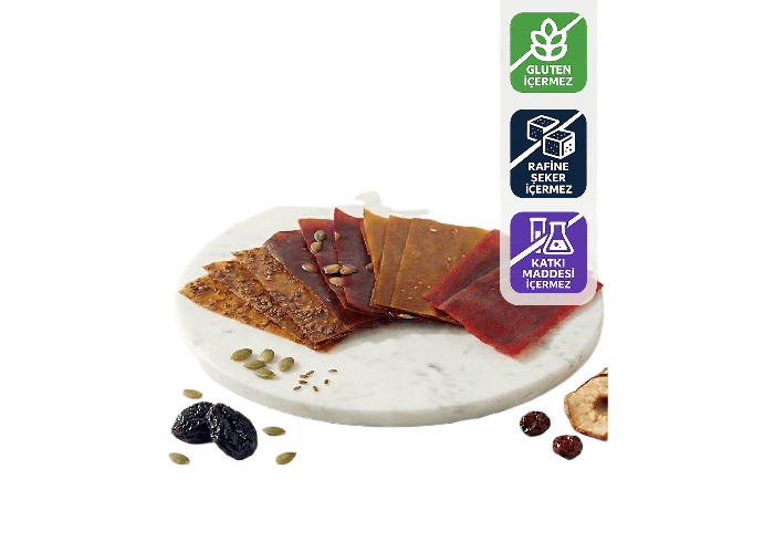 Glutensiz Şeker İlavesiz Kids Mix Karışık Meyve Pestili (150gr) - Yediğini Önemse