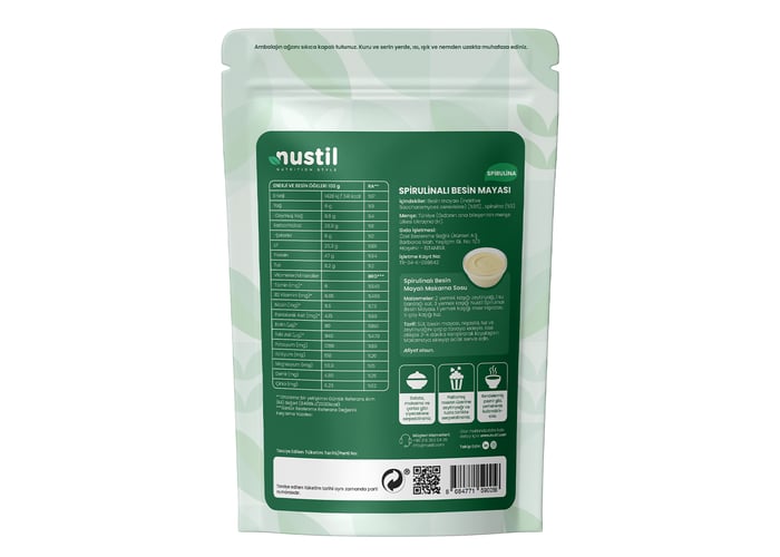 Spirulinalı Besin Mayası (100gr) - Nustil