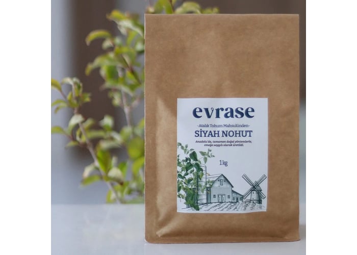 Atalık Siyah Nohut (1kg) - Evrase