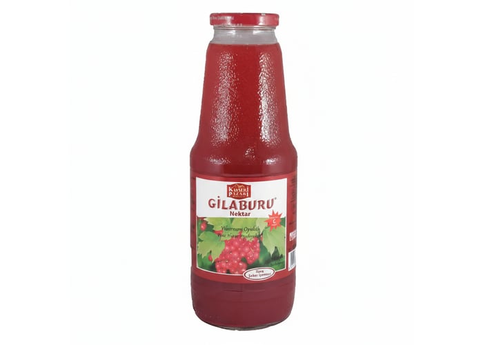 Gilaburu Nektarı (Şekersiz, 1000ml) - Kayseri Pazarı
