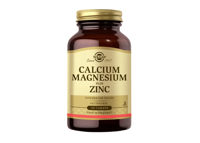Kalsiyum Magnezyum Ve Çinko (100 tablet) - Solgar