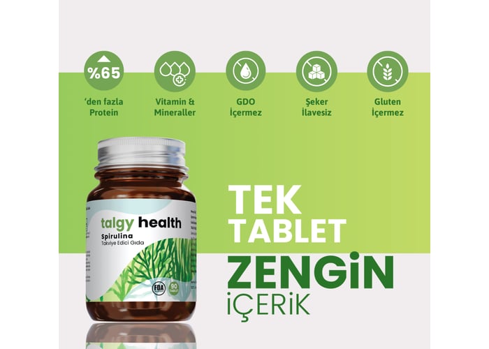 Health Spirulina (90 tablet) - Talgy