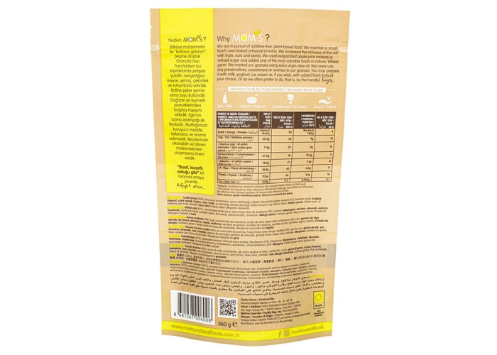 Yaban Mersinli Granola (360gr) - Mom’s