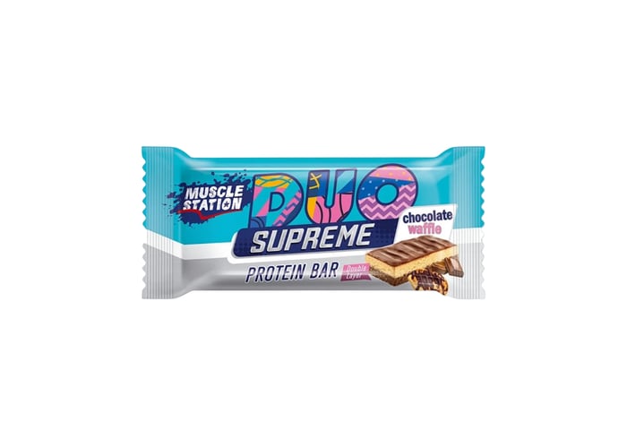 Çikolata Waffle Protein Duo (35gr) - Muscle Station