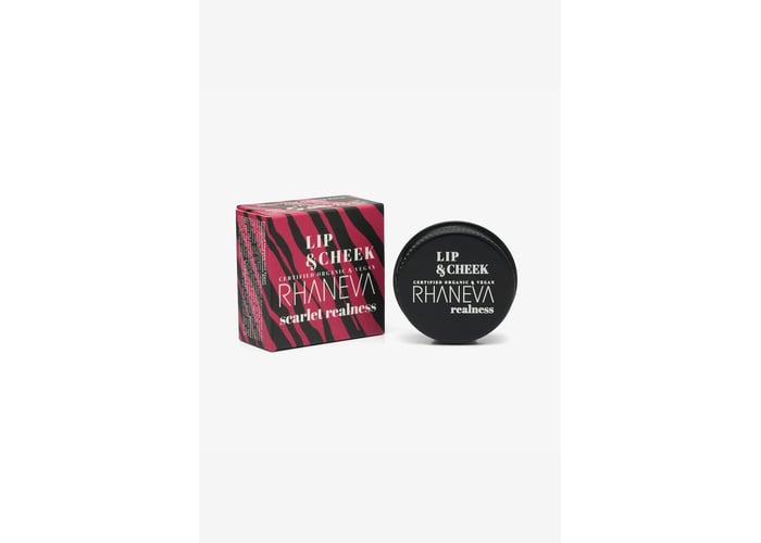 Lip & Cheek Scarlet Realness (Organik ve Vegan Sertifikalı, 9gr) - Rhaneva