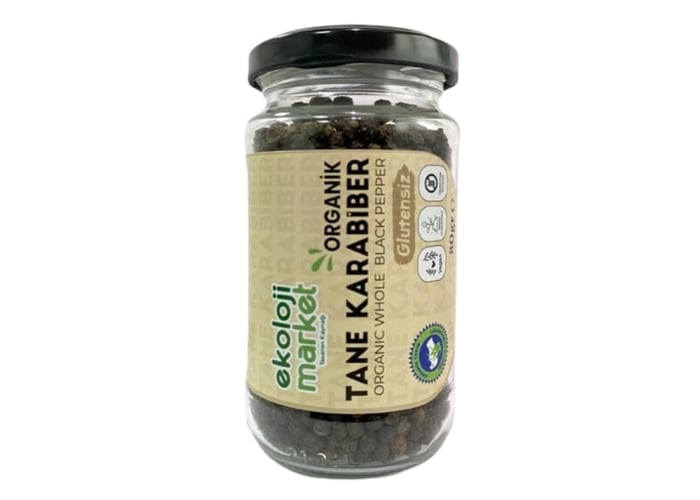 Organik Tane Karabiber (80gr) - Ekoloji Market