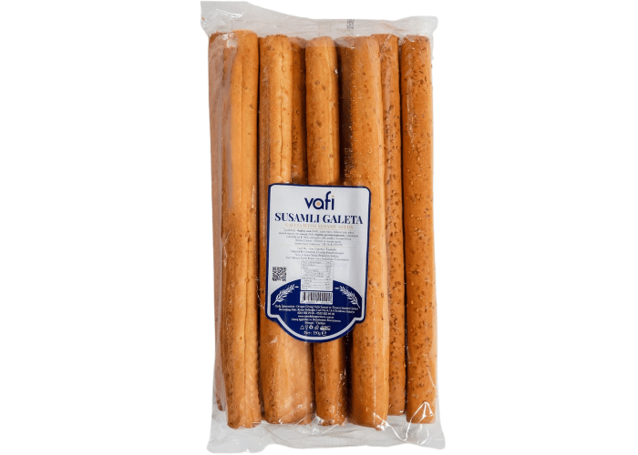 Susamlı Uzun Galeta (150gr) - Vafi