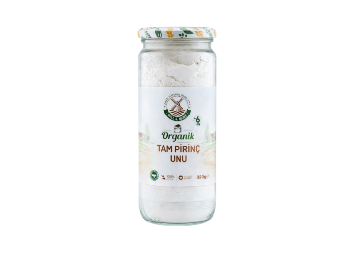 Mill & More Organik Tam Pirinç Unu (320gr)