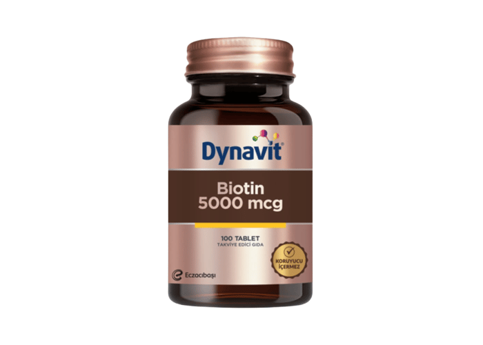 Biotin (5000mcg, 100 tablet) - Dynavit