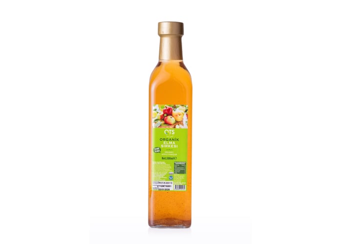 Organik Elma Sirkesi (500ml) - OTS Organik