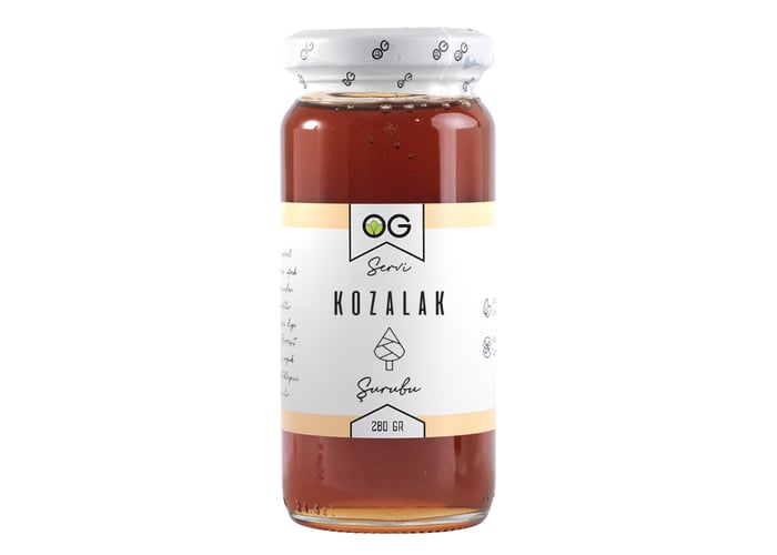 Servi Kozalak Şurubu (Rafine Şekersiz, 280gr) - Og Natural
