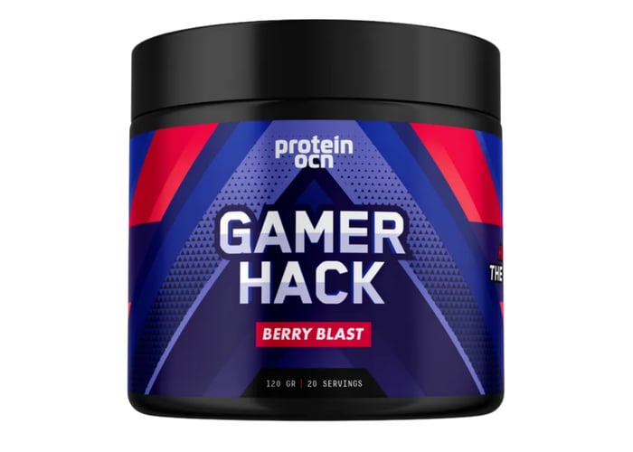 Gamer Hack Berry Blast (120gr) - Proteinocean