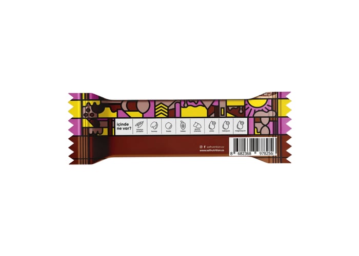 Nuty Bar Hazelnut Çikolata (40gr) - Saf Nutrition